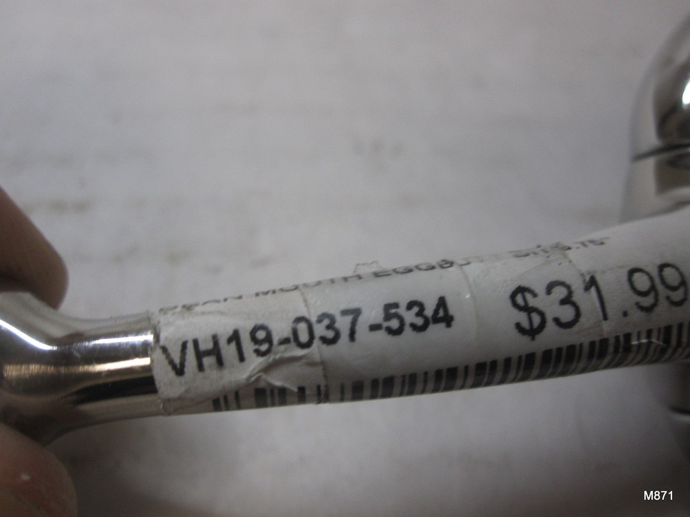 Single VH19-037-534 Bean Mouth Eggbutt bit 5.75"