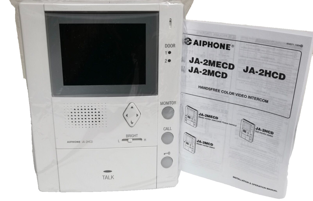 Aiphone JA-2HCD Video Door Phone Intercom