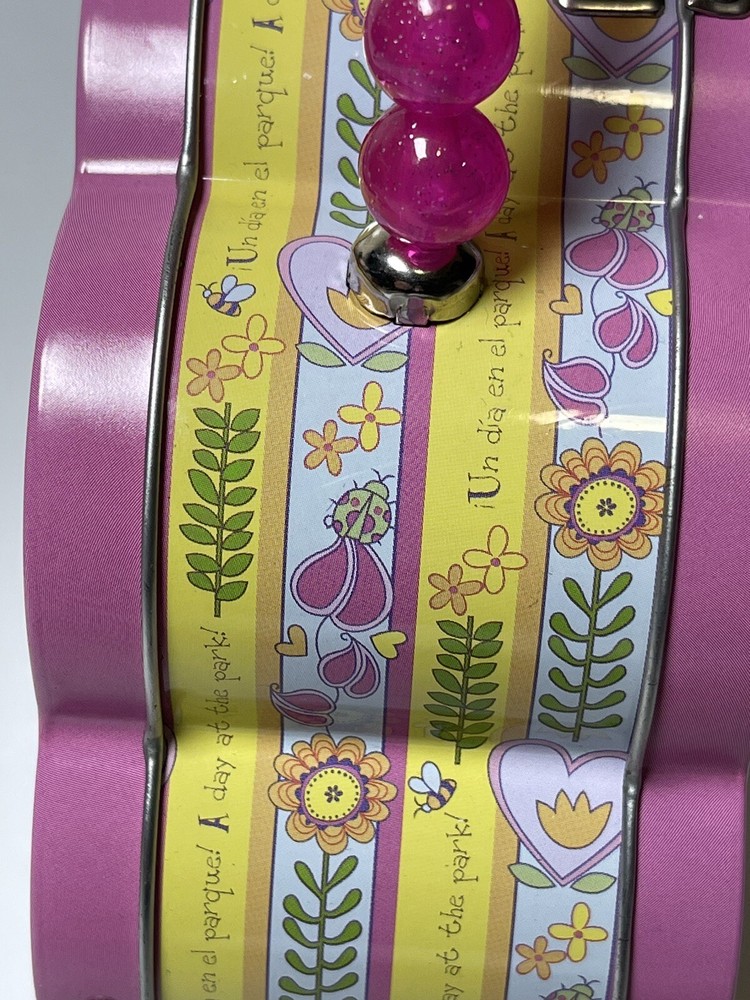 2012 Dora The Explorer Tin Box Co. w Handle Collectible Case