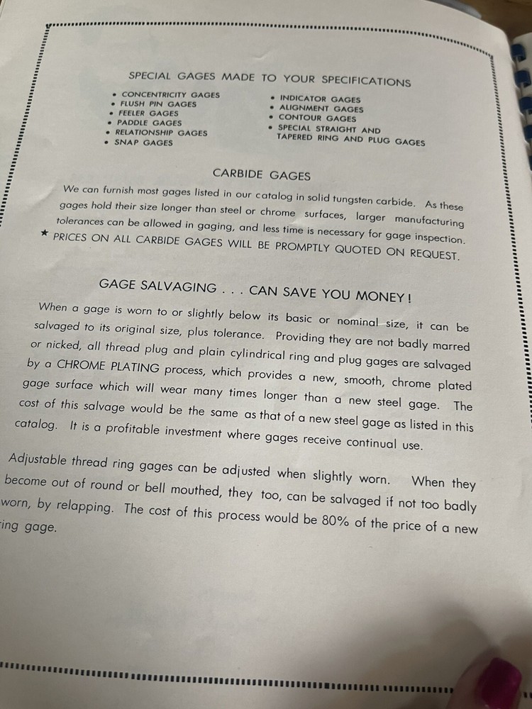 Poucher Gages Catalog G-2