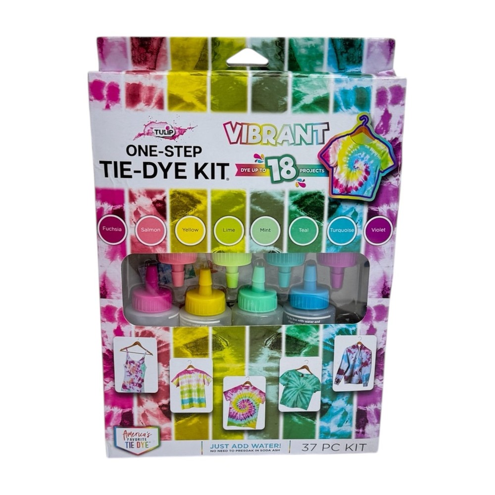 Tulip One-Step Tie-Dye 18 Project 37 pc Kit