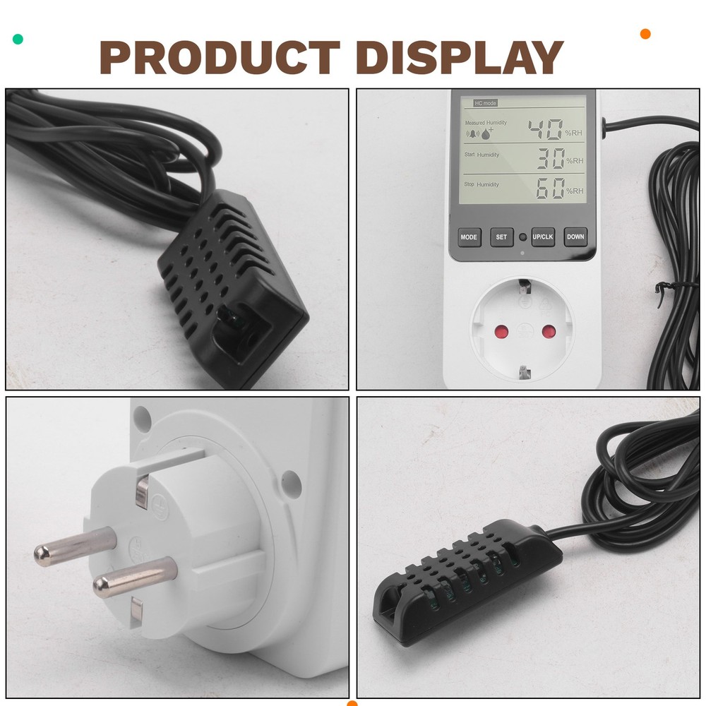 Humidity Controller, Temperature Controller Socket 230V, Temperature Switch, S7126