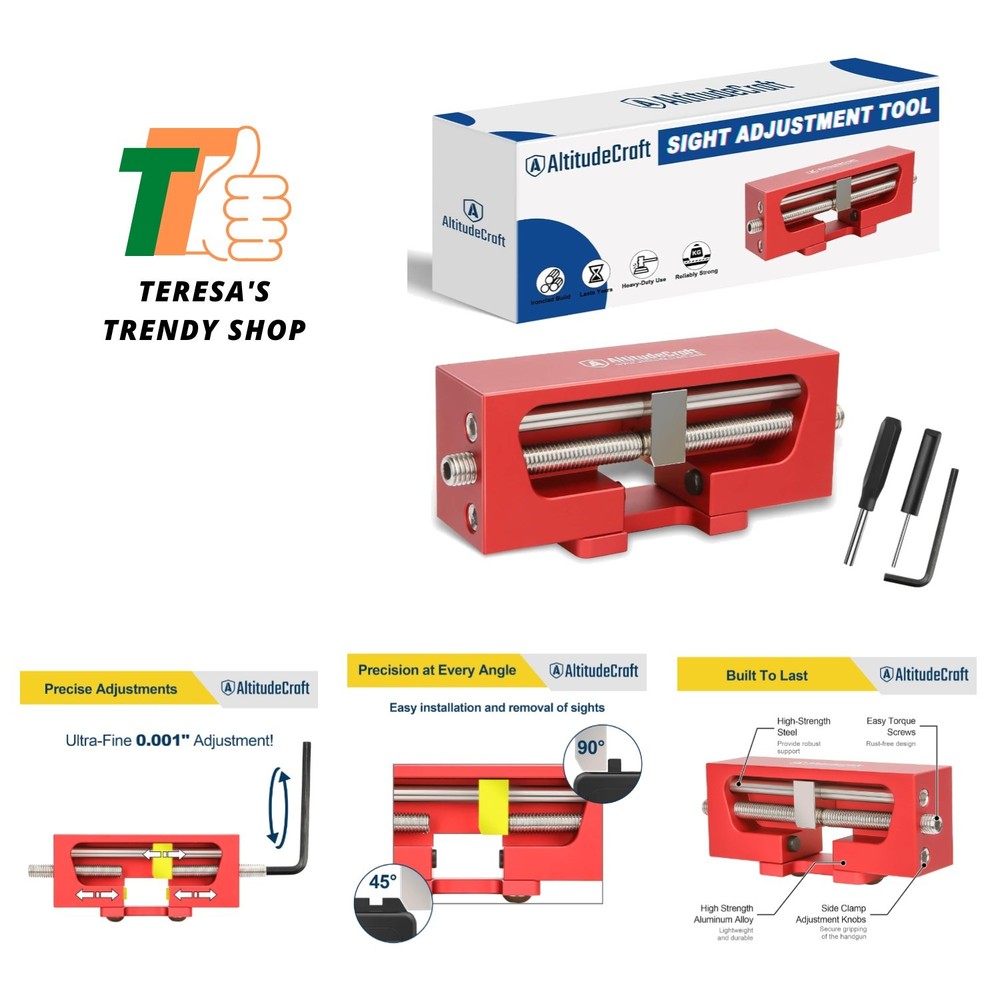 Precision Alignment Tool Kit, Precision Front and Rear Alignment Tool with Di...