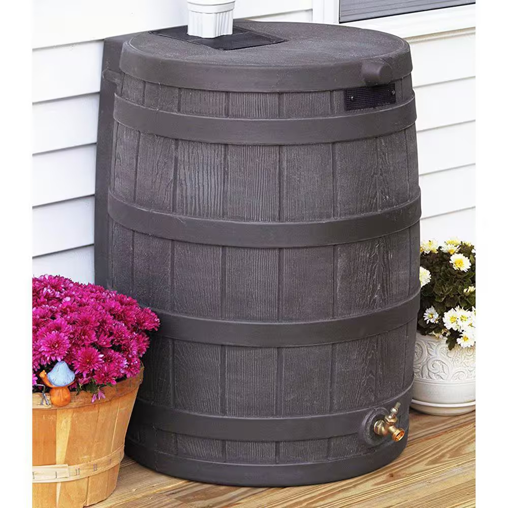 50 Gal. Oak Rain Barrel