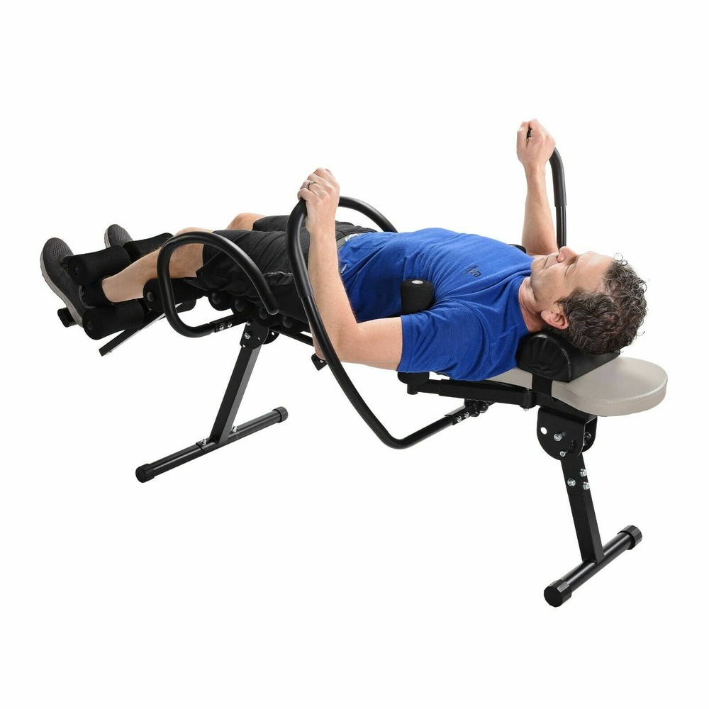 Stamina ACTIVE AGING EasyDecompress PRO - back lumbar traction stretch bench NEW