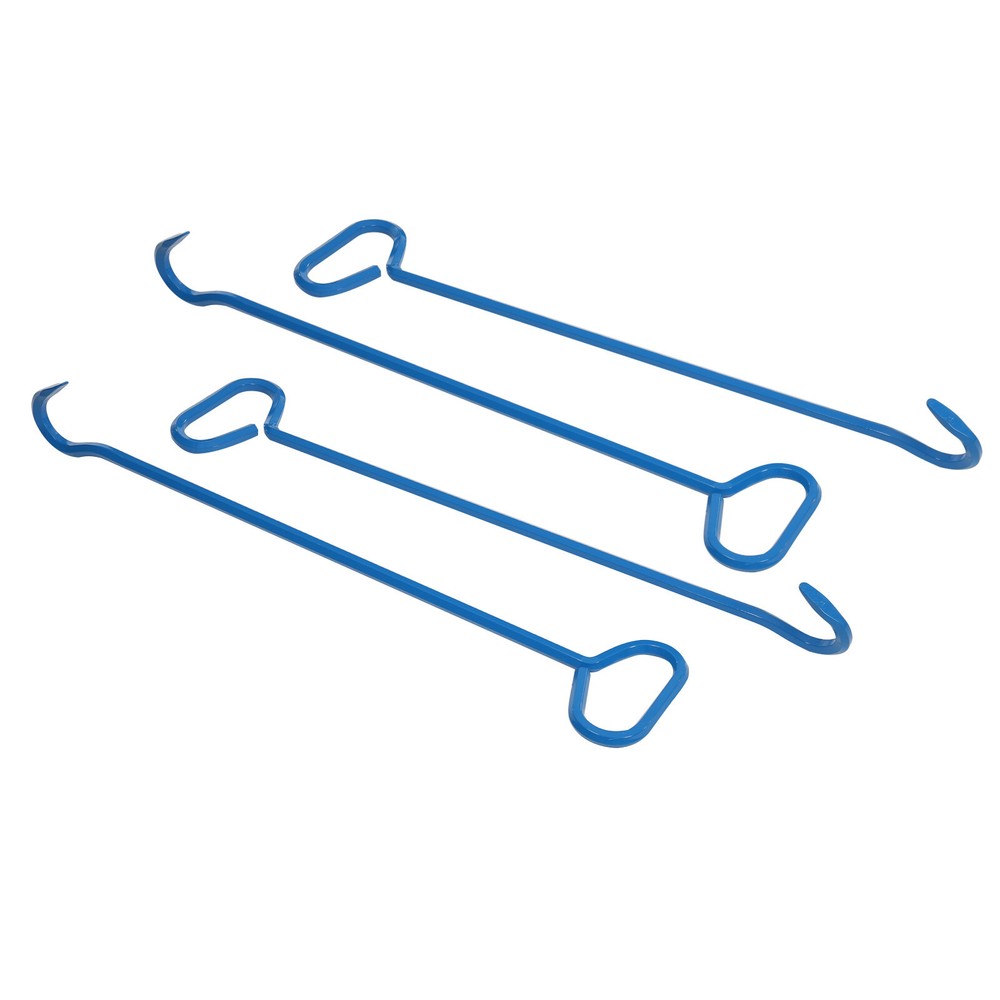 4pc Manhole Cover Hook Tool Versatile Lifting Hooks Tool Hook 76.2cm/30in