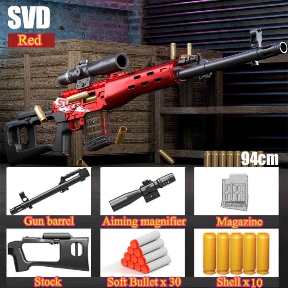 Shadow-Strike! SVD Power - Realistic Shell Ejection Sniper Model