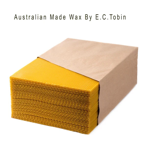 Australian Made Wax Foundations Full Depth