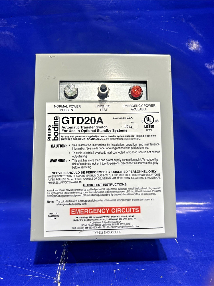 GTD20A Automatic Transfer Switch🟦