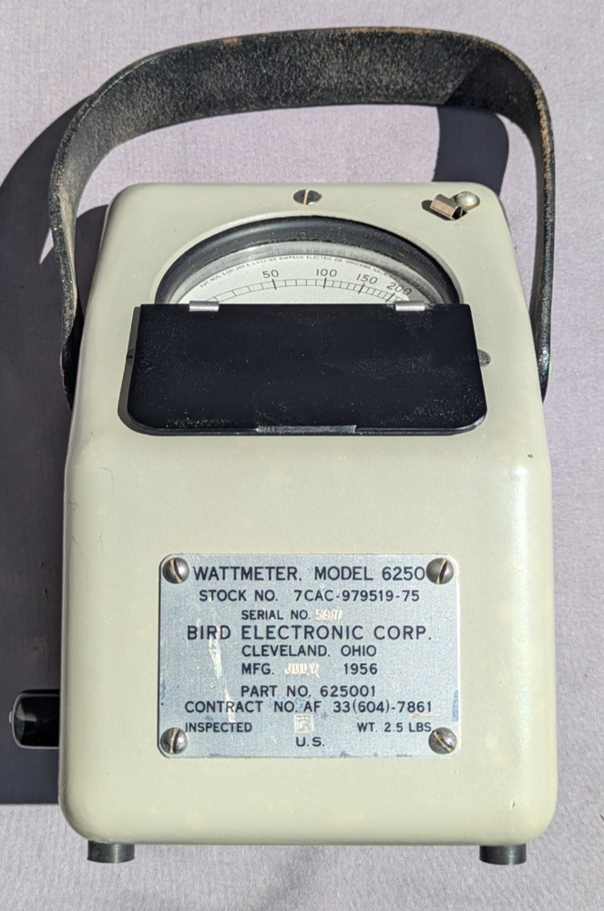 Bird 6250 Wattmeter