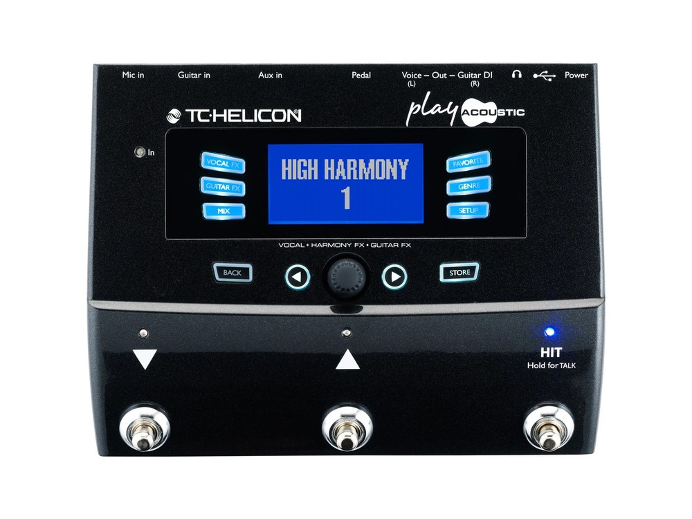 TC Helicon Play Acoustic Harmonizer / Guitar Effect Processor
