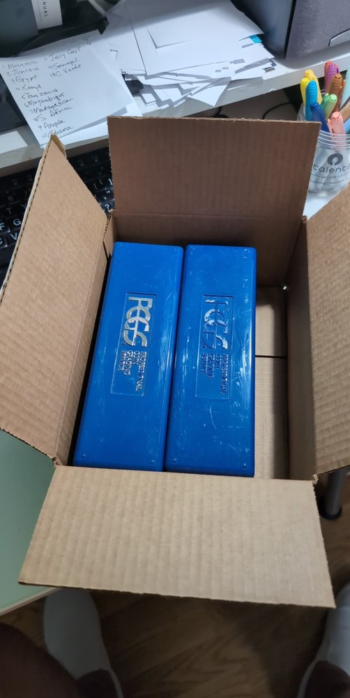 Two PCGS storage boxes