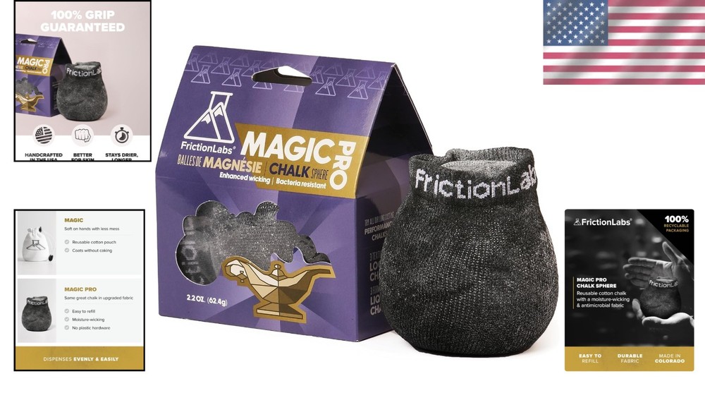 Pro-Grade Refillable Chalk Ball for Peak Performance
