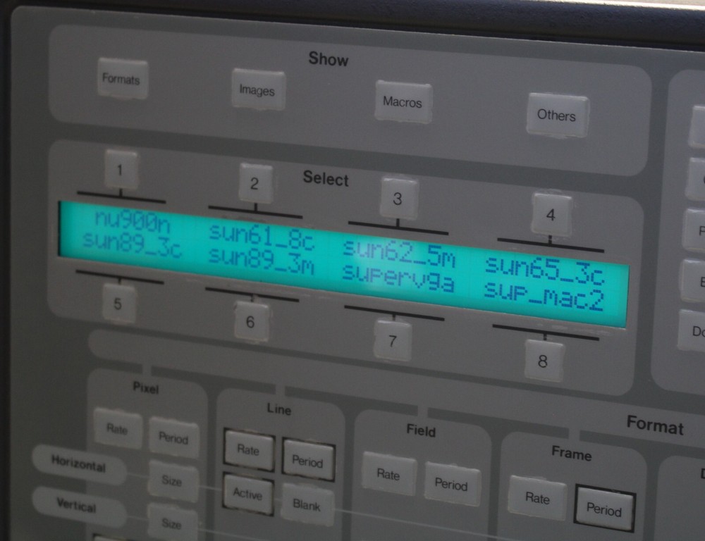 Quantum Data 8701 Imager FOX advanced test pattern generator + ACV-400 Plug-in