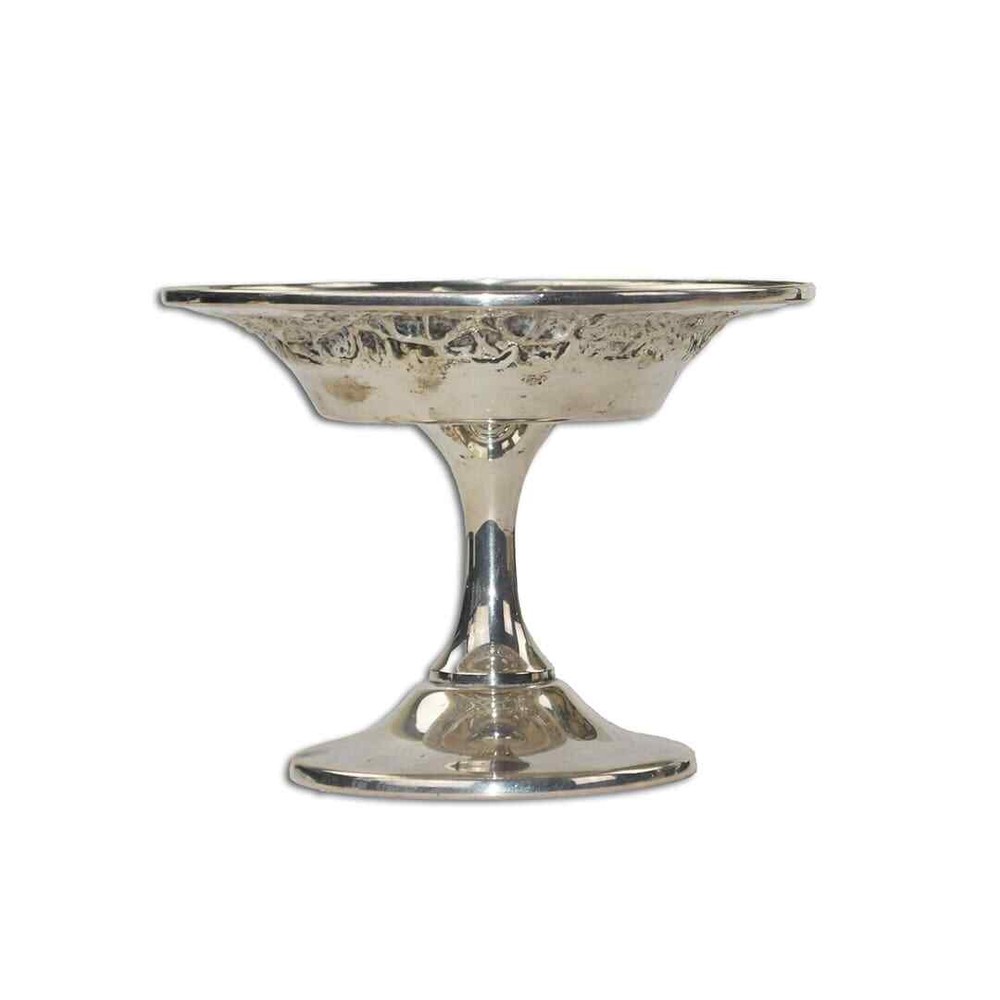 Sterling Silver Small Stem Candy Dish 5.435ozt