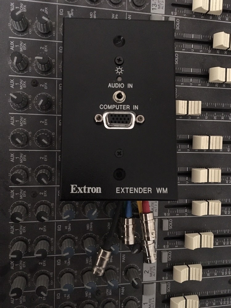 EXTRON EXTENDER WM AAP Audio PC Input