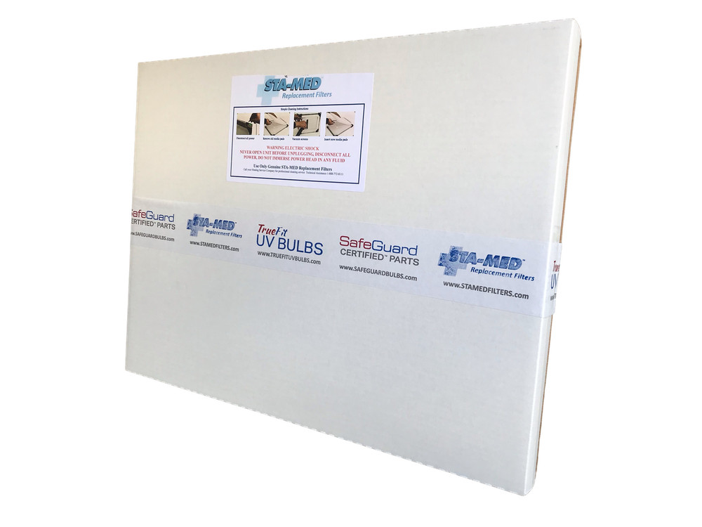 EnviroSept Replacement Filter Pads - High Quality 3 Changes 16x25
