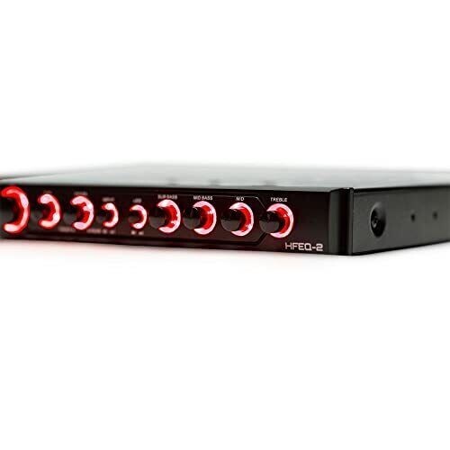 Hifonics HFEQ-2 Equalizer 4-Band 9-Volt Line-Drive Multi Source Signal Processor