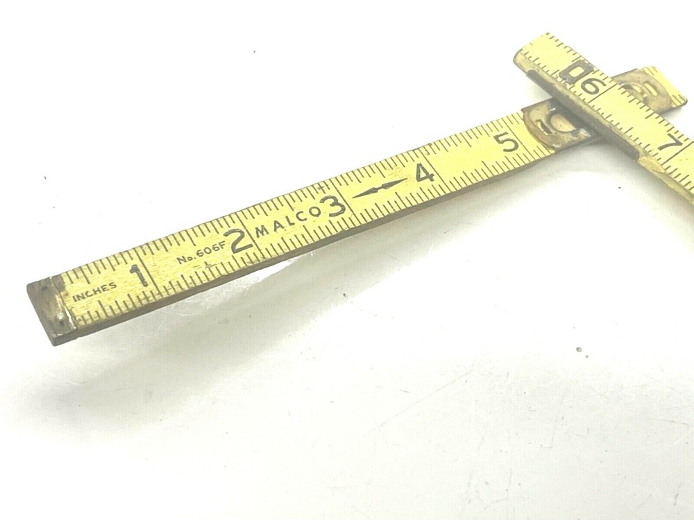 MALCO TOOLS 6’ FOLDING WOODEN RULE, 606F