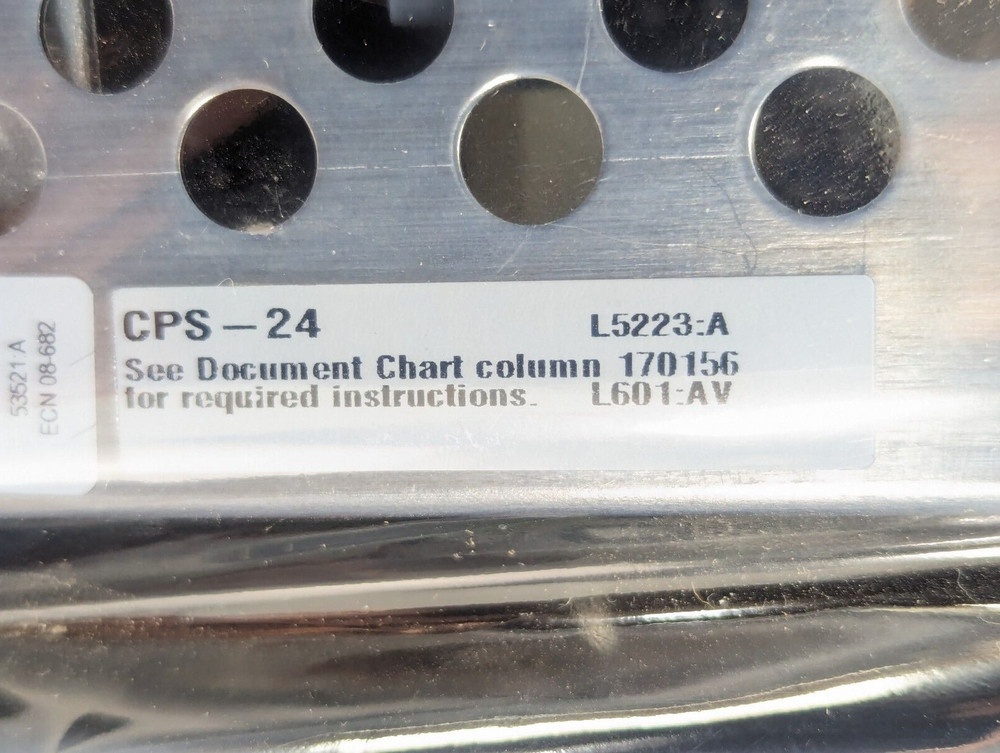 NEW Notifier CPU-320SYS-C Fire Alarm System