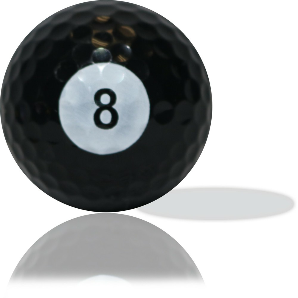 Eight Ball Golf Balls 3 Pack - Great Gift Idea