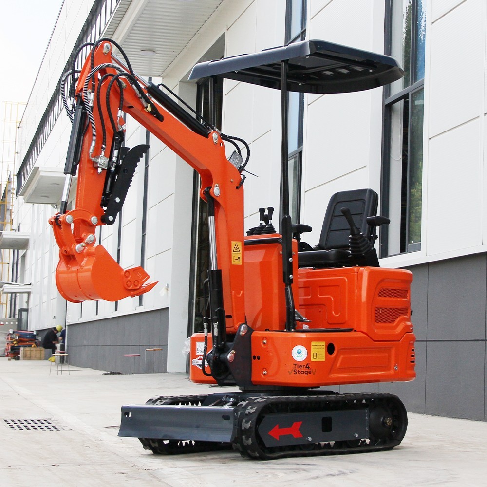 1 Ton Mini Excavator – Tracked with B&S Engine & Pilot Control System NEW