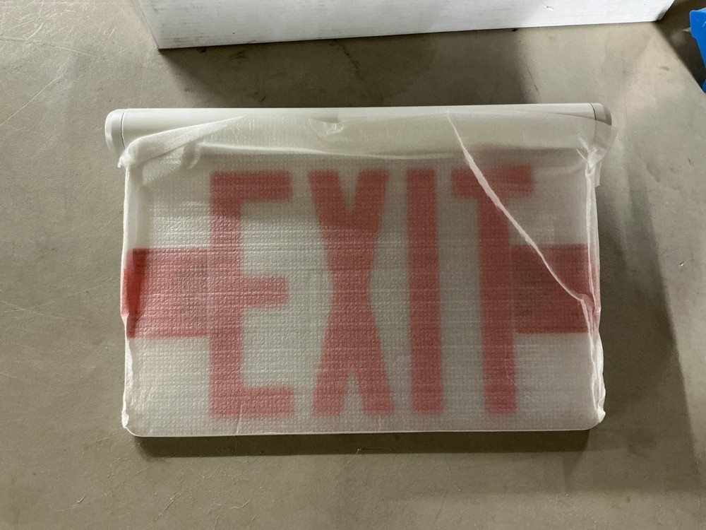 CONTECH Multi-face Adjustable Recessed - REXASFREM-P Lit EXIT Sign