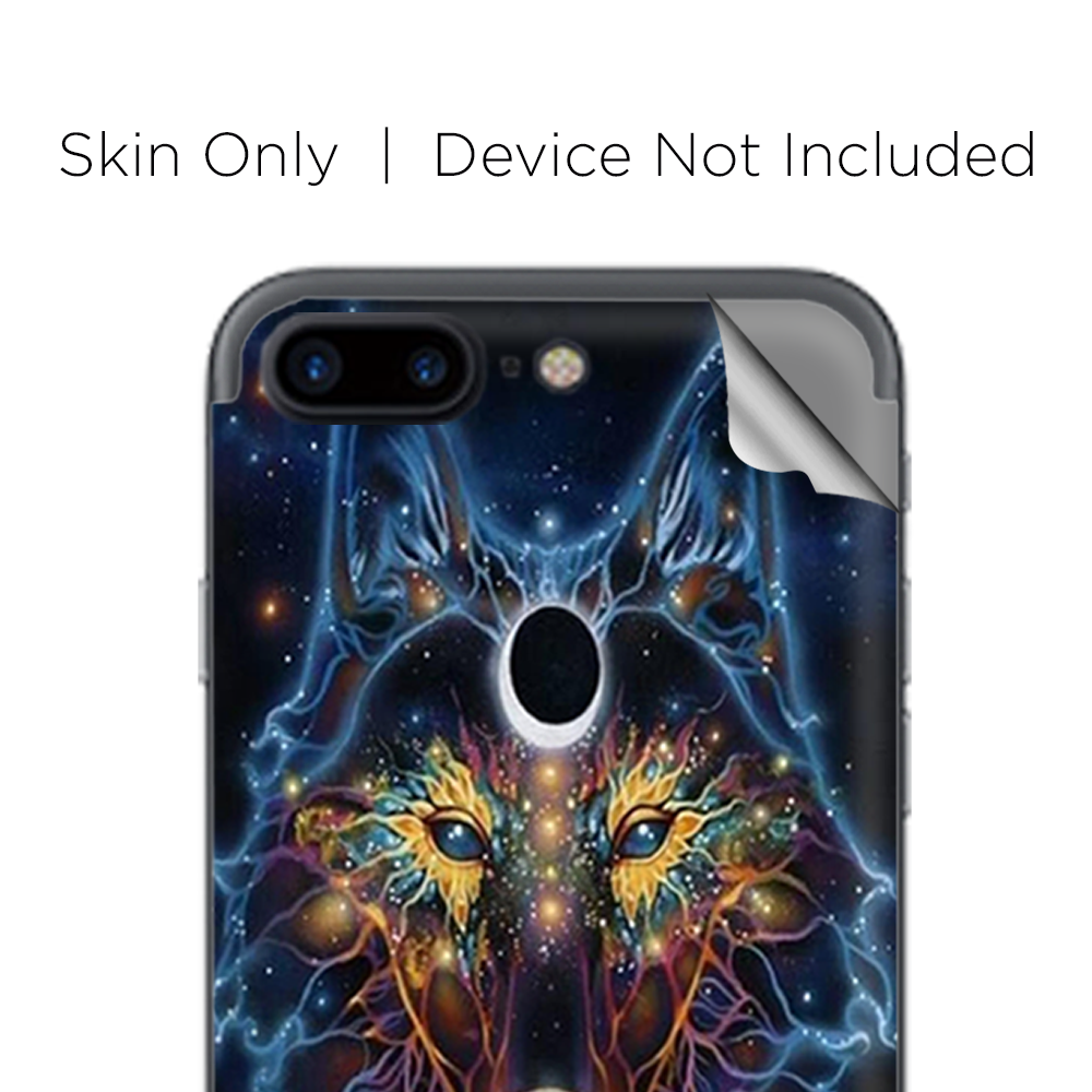 Apple iPhone 7 / 8 Plus Skins Decal Wrap Wolf Dreamcatcher Color