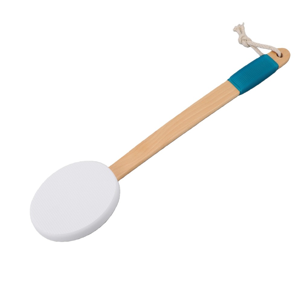 Wooden Handle Lotion Applicator For Smooth Body Coverage