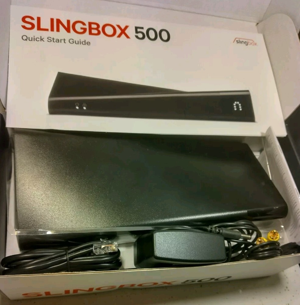 Slingbox 500 With Box And Cords No Remote