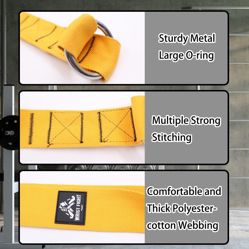 Heavy-Duty Pronation Arm Wrestling Strap Durable Training Loop for Weight Plate