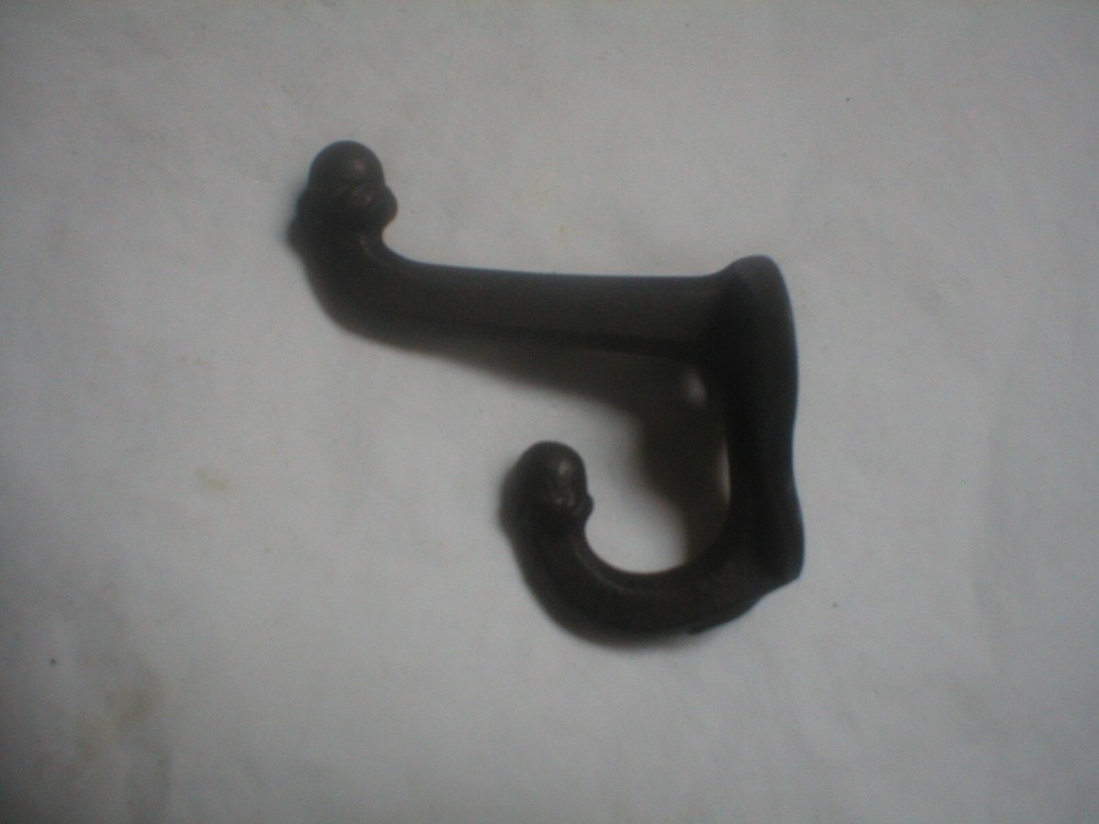 Antique Victorian Cast Iron Acorn Hook