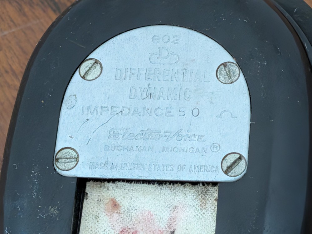 Electro Voice 602 Differential Dynamic Microphone