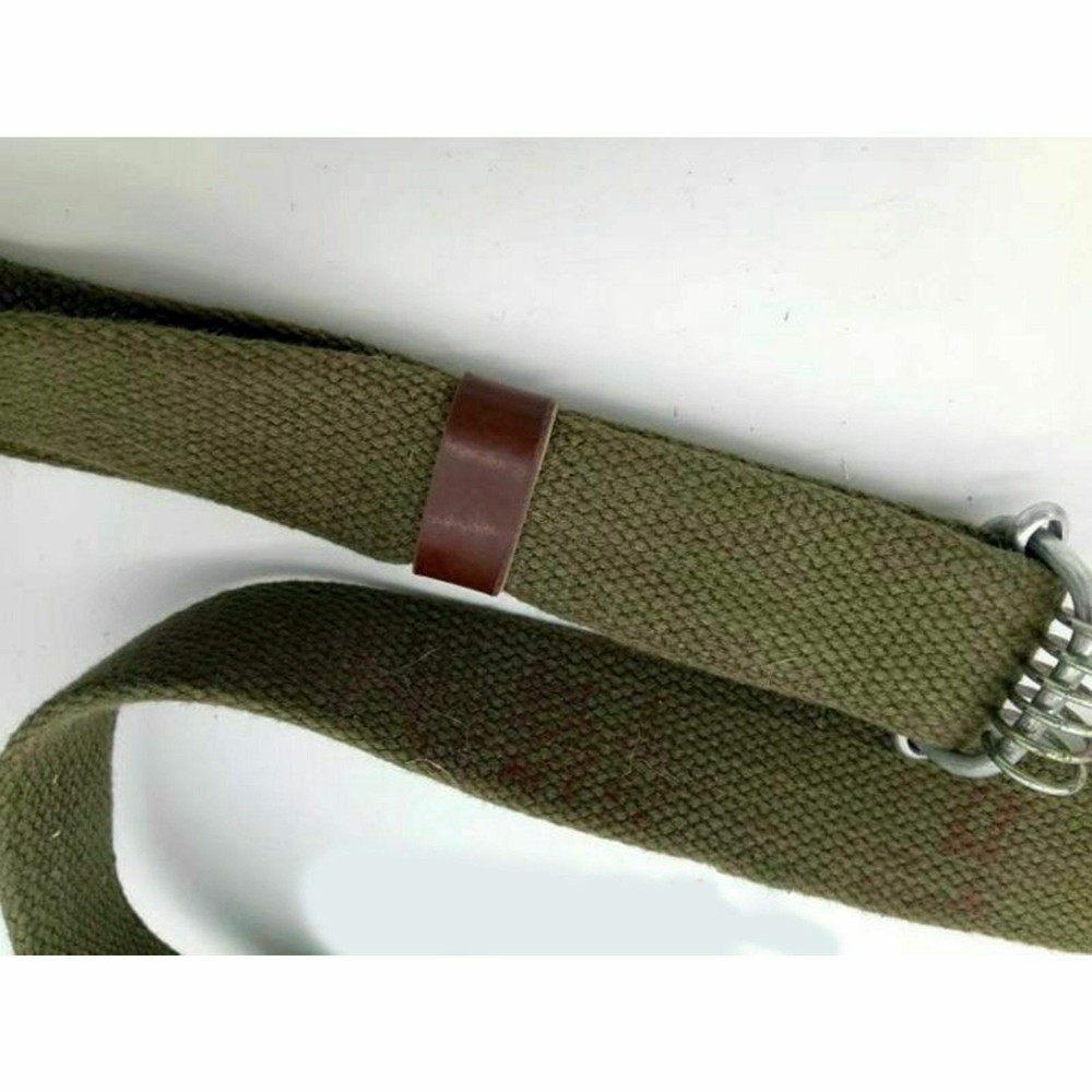 Old Surplus Type 56 SKS Double iron Spring Ring Canvas Strap