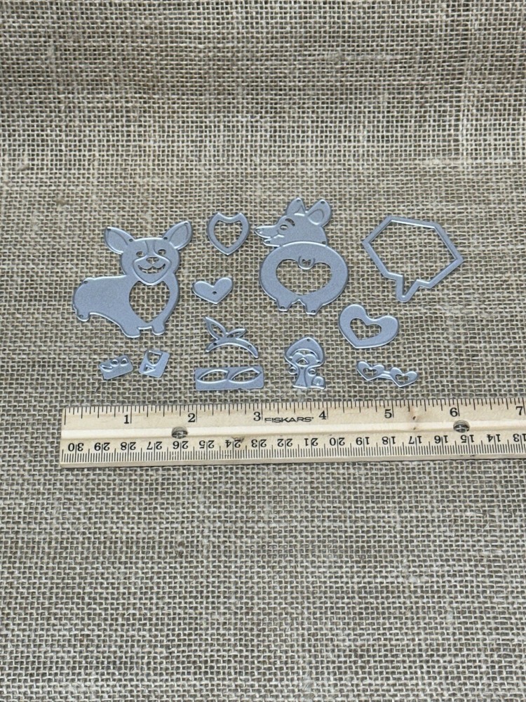 Sizzix Thinlits Die Set #662756 - Corgis