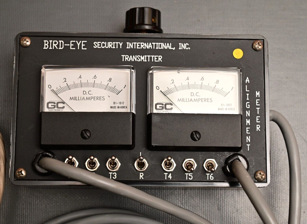 Bird-Eye Security Alignment Meter Transmitter & Receiver Pair Military Test Set
