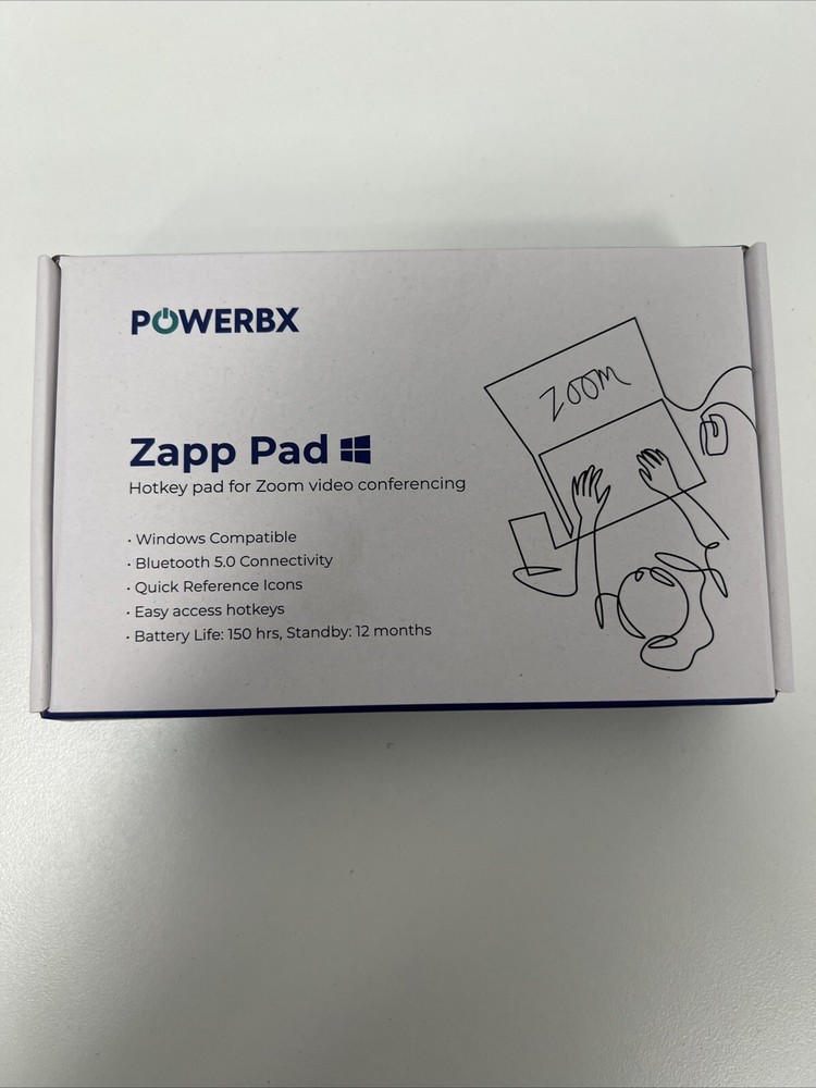 Zapp Pad - Hotkey Pad for Microsoft Teems Video Conferencing