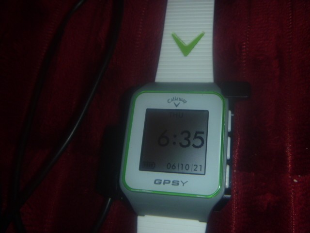 CALLAWAY GPSY GOLF RANGEFINDER GPS WATCH