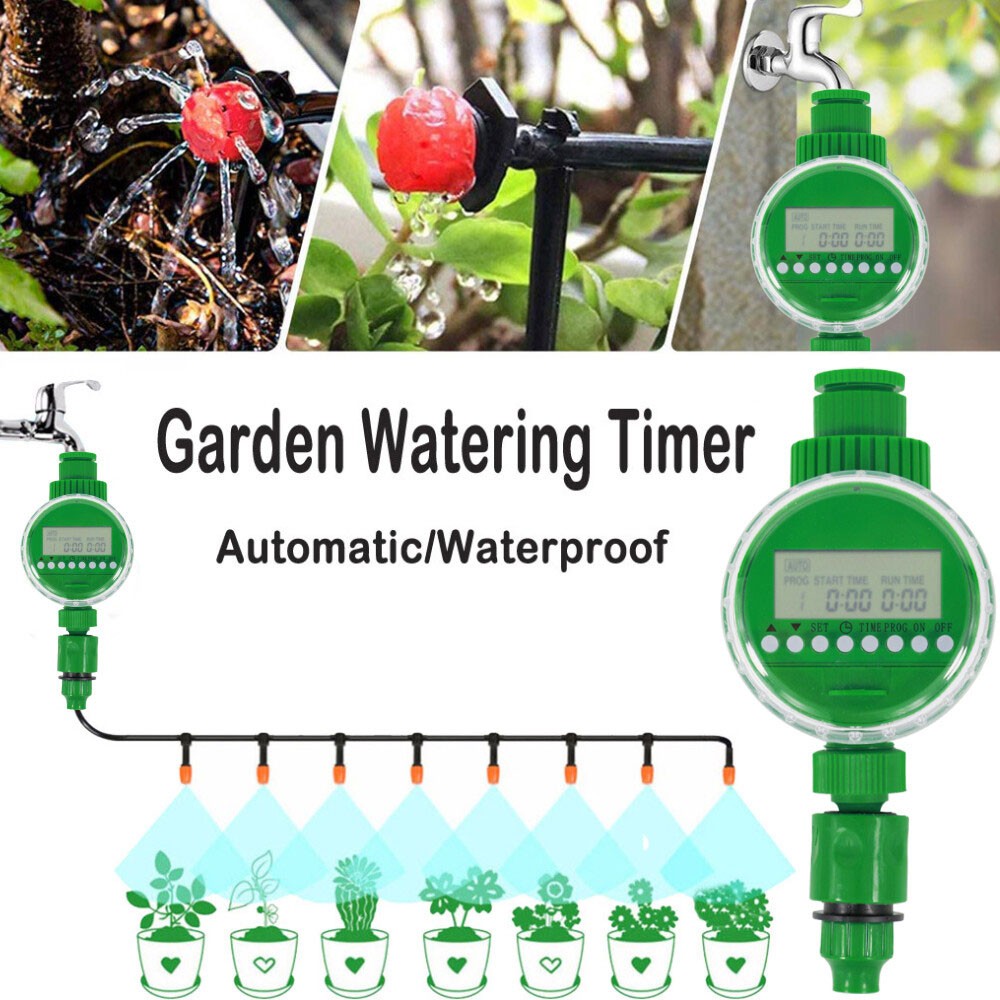 For Garden Watering Timer Digital LCD Automatic Water Timer Timer NEW
