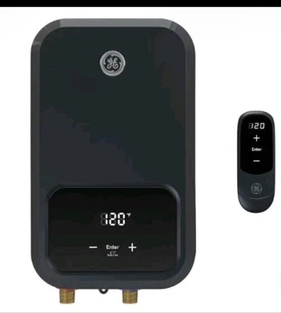 GE 8kW Tankless Electric Water Heater 240V Digital Control Open Box