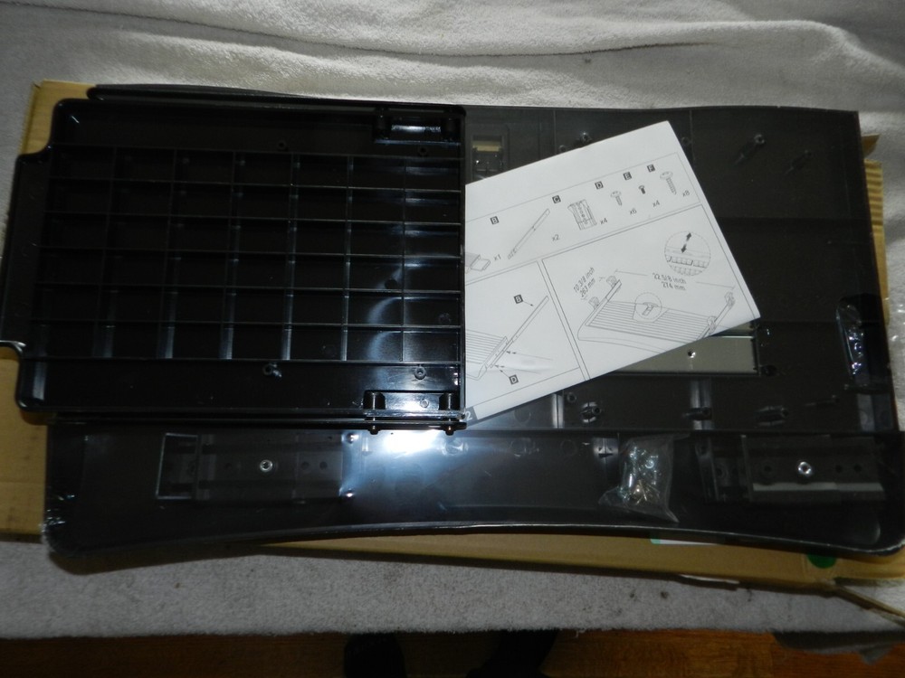 Mount-It! Keyboard Drawer Under Desk with Mouse Platform, Easy-Glide Sliding