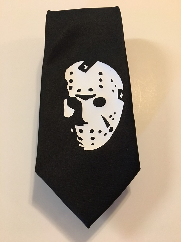 Friday Scary Mask Neckties