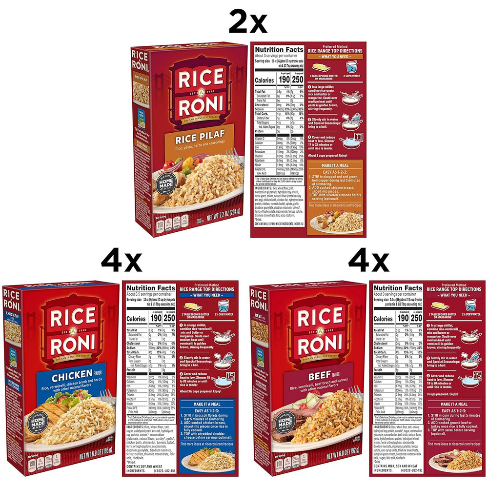 Dinner Classics Variety Pack, 10 Piece Assortment