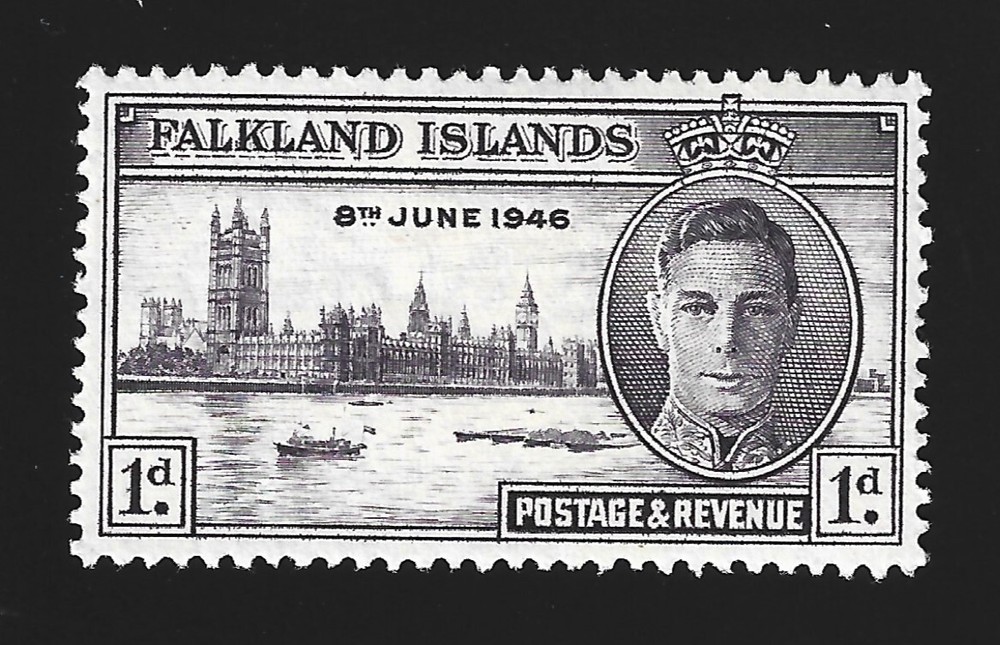 Falkland Islands Scott 97 Mint Hinged