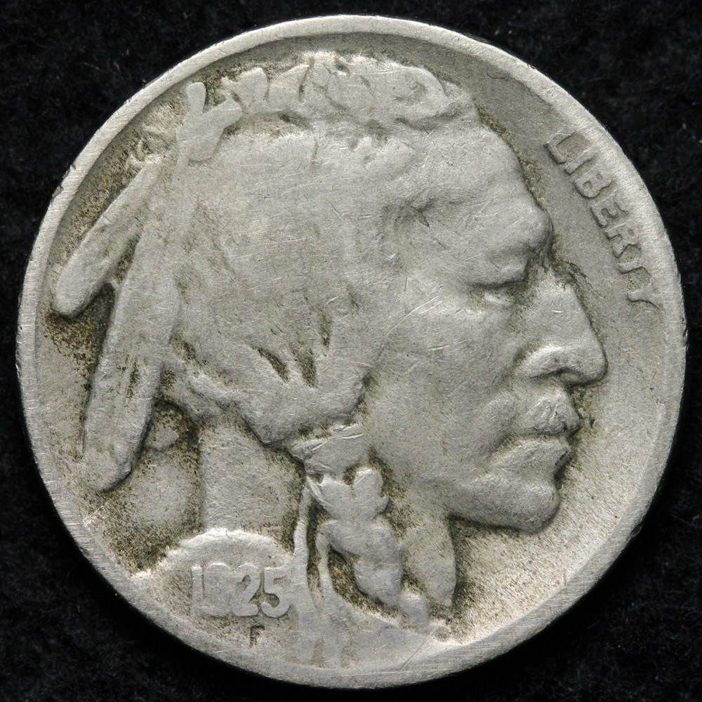 1925-S Buffalo Nickel FINE E227 WKVU