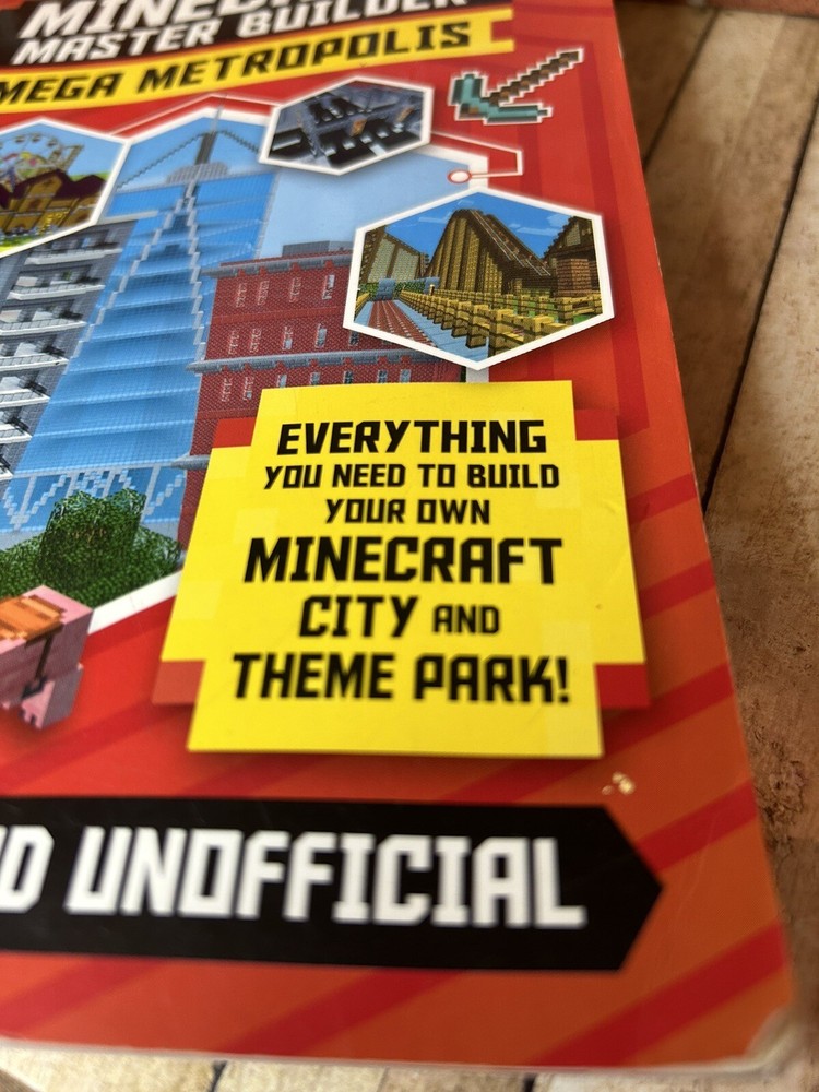 Minecraft Master Builder Mega Metropolis Strategy Guide BB1