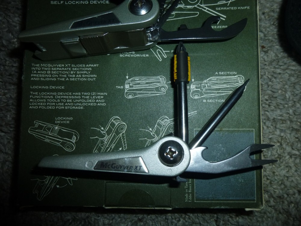 Eddie Bauer Topeak Mcguyver XT Tool Real Gear 16 SS Tools Multi Function