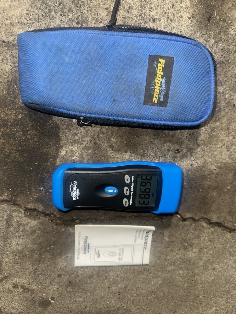 fieldpiece srpm2 lacer digital tachometer