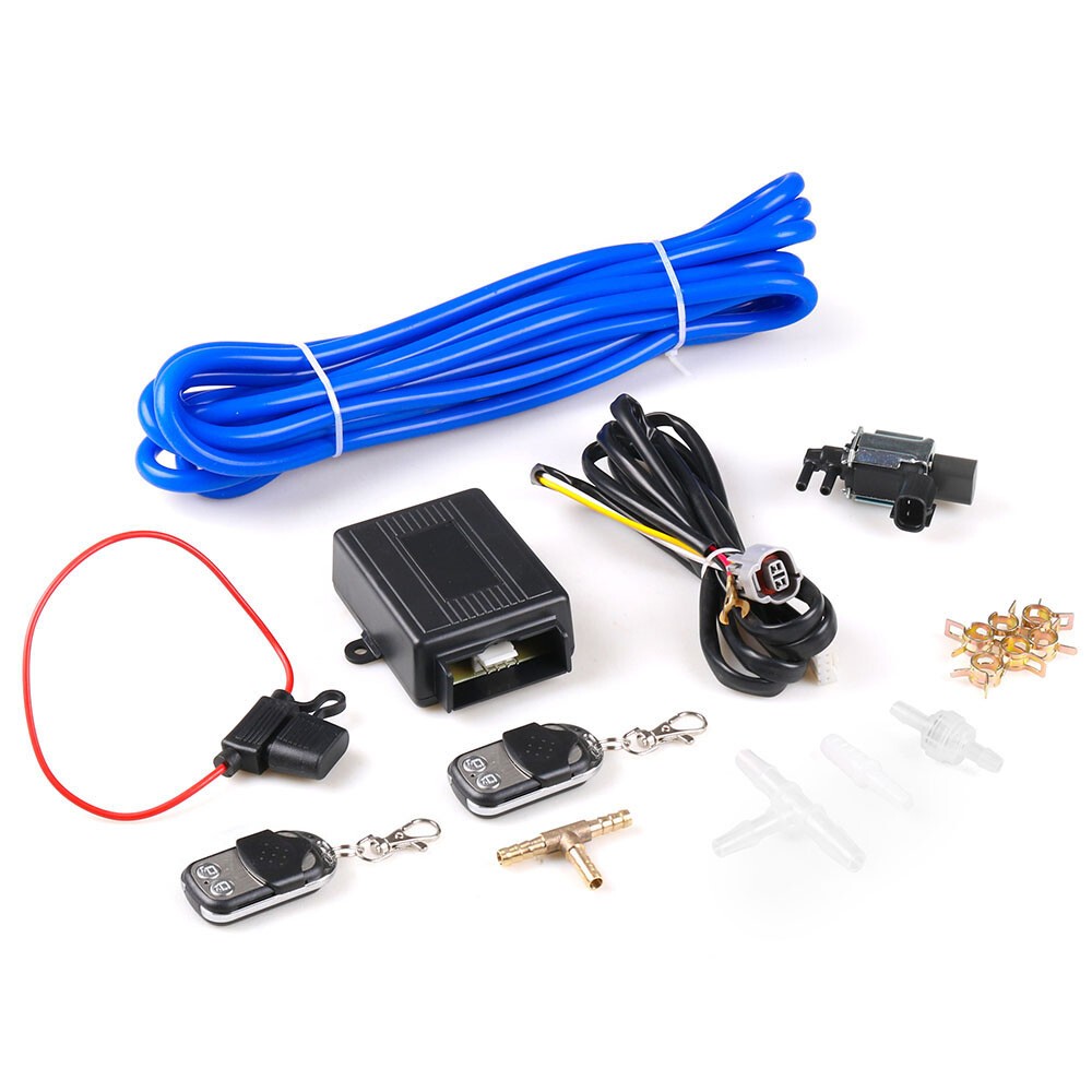 2set Vacuum Actuator Electric Valve Wireless Remote Control Switch Kit