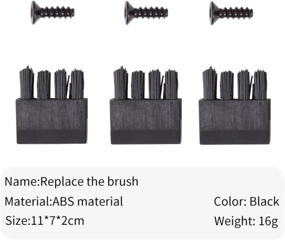 Archery Arrow Rest Capture Replacement Brushes - 3 Pack for Compound/Recurve Bow